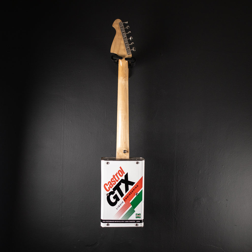 Custom Build Castrol GTX Oil Can Guitar [PREOWNED]