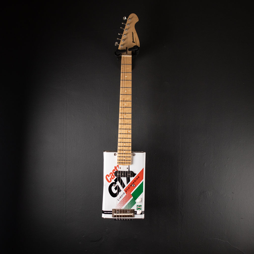 Custom Build Castrol GTX Oil Can Guitar [PREOWNED]
