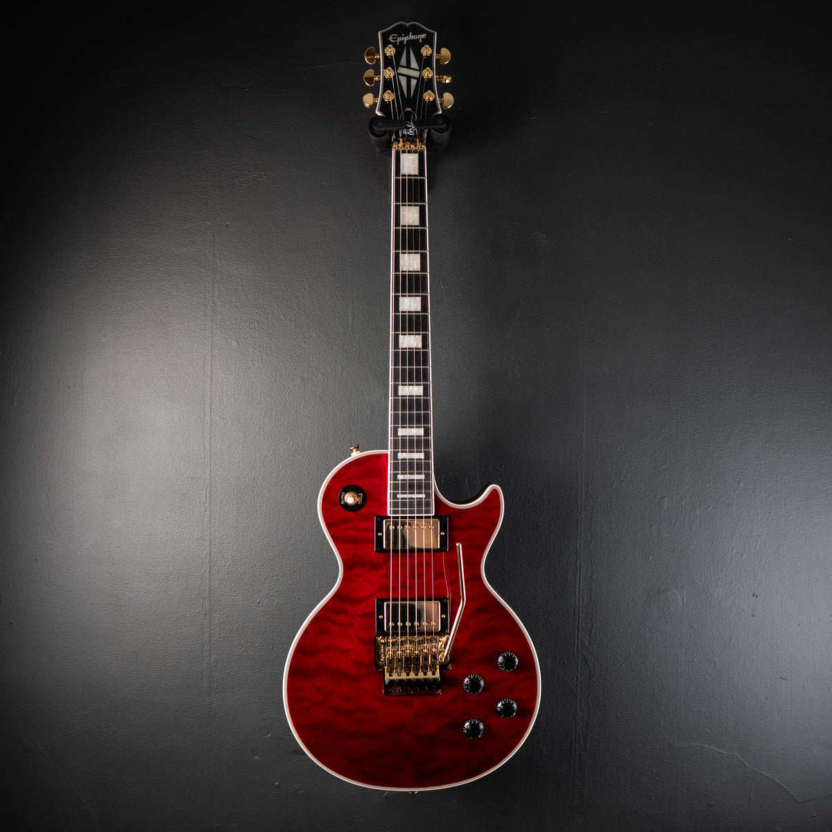 Epiphone Alex Lifeson Les Paul Custom Axcess Ruby Gloss [PREOWNED]