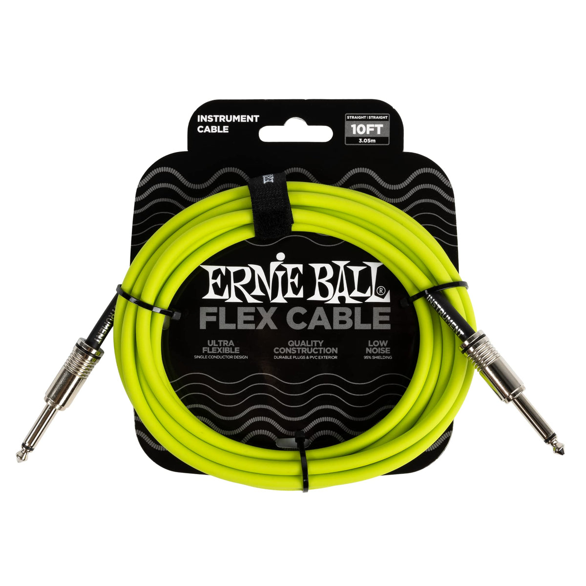 Ernie Ball Flex Cable (10ft) Green PO6414